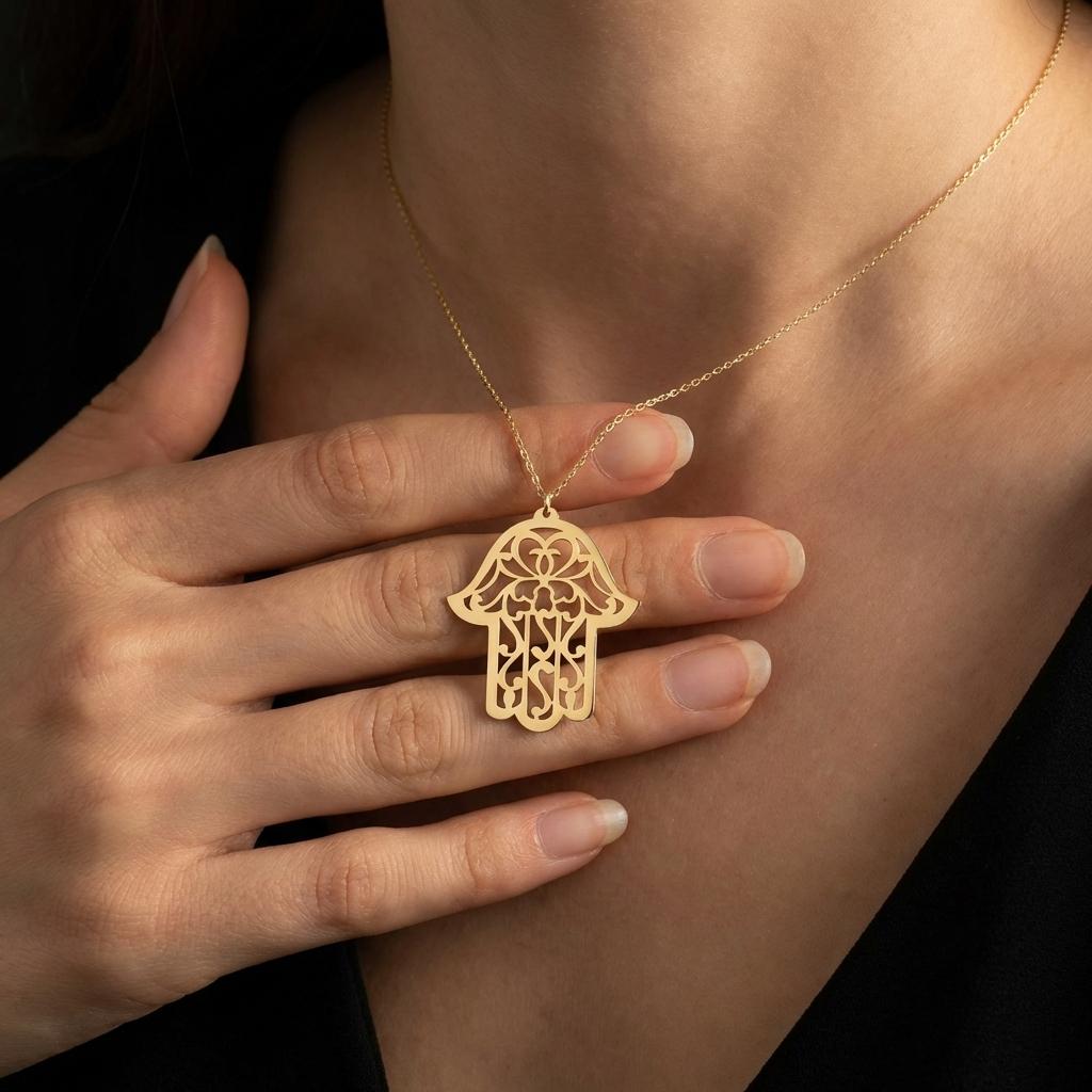Hamsa Kolye - p02 hamsa kolye model 2